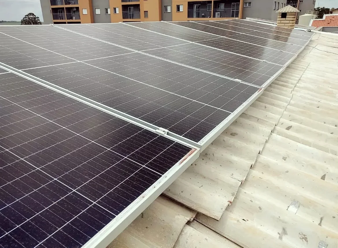 Instalação fotovoltaica de maior escala